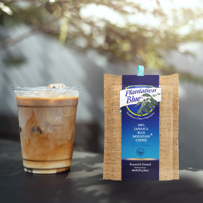 Plantation Blue Jamaica Blue Mountain Coffee (8 oz - roasted and ground)