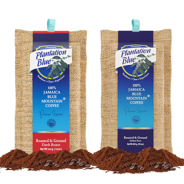 12oz Dark Roast Ground & 16oz Medium Roast Ground